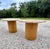 Pair of 1980s Vintage Italian Marble & Burl Side Tables Made for Gucci Chicago Flagship Store For Sale - Image 4 of 9