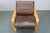 Wood Set of Danish Armchairs in Oak and Leather by L. Olsen & Søn, 1970s For Sale - Image 7 of 18