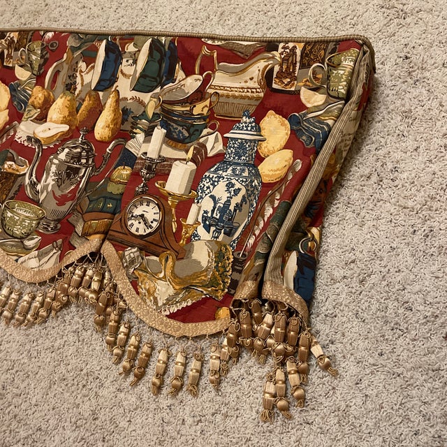 Custom Drapery Valance For Sale - Image 4 of 7