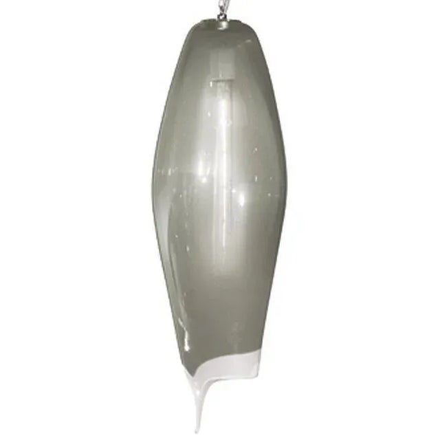 Virtue pendant | 6” W x 22” H| Size 5” Canopy | 60W; 120V | 6 ft. of electrical cord included | | Made to Order | Hand-...
