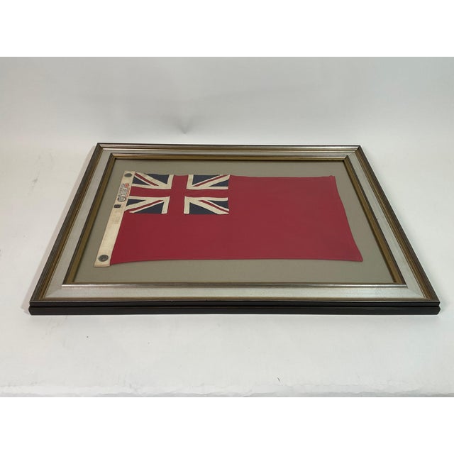 Mid 20th Century British Royal Navy Ensign Flag For Sale - Image 5 of 8