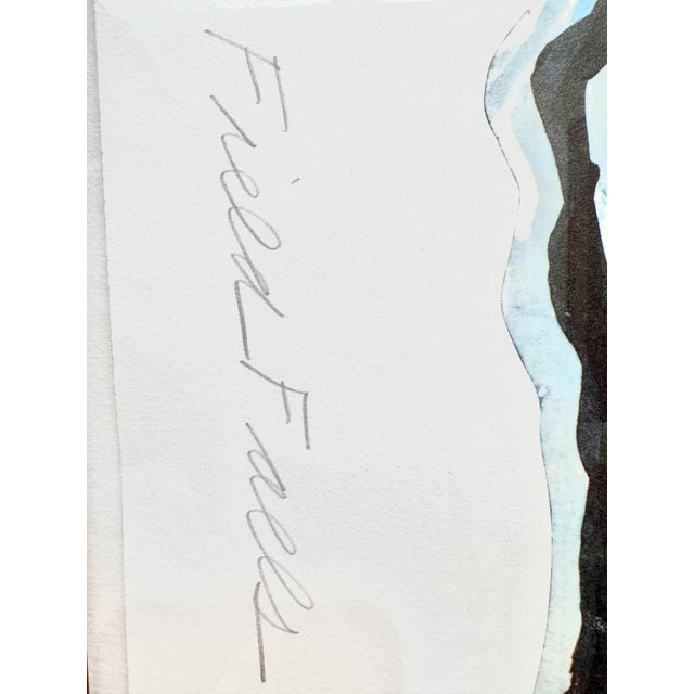 American Don Nice, “Field Falls” - Axa Financial Corporate Collection - Bark Frameworks For Sale - Image 3 of 9