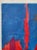 Strange Vista by Erle Loran, 1961 Mid-Century Modern Abstract Oil Painting, Kelly Wearstler Curated For Sale - Image 9 of 11