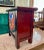 Chinese Antique Chinese Red Lacquer Cabinet For Sale - Image 3 of 12