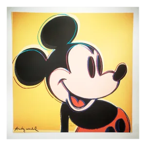 After Andy Warhol, Mickey Mouse, 1980s, Lithograph