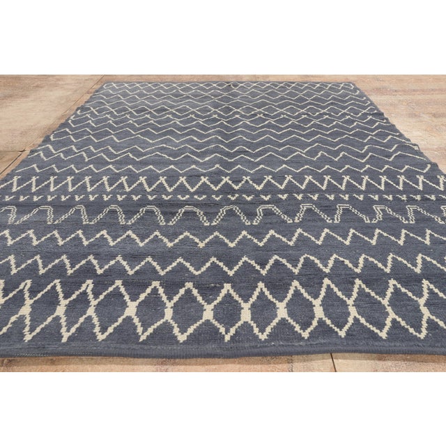 Contemporary Turkish Moroccan Rug, 06'02 X 09'06 For Sale - Image 9 of 10