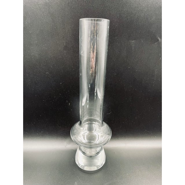 Late 20th Century Late 20th Century Modernist Crystal Vases Marquis by Waterford- Set of 3 For Sale - Image 5 of 13