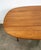Mid Century Modern Dining Table Attributed to Broyhill Brasilia Walnut Drop Leaf X2 Oval MCM For Sale - Image 12 of 12