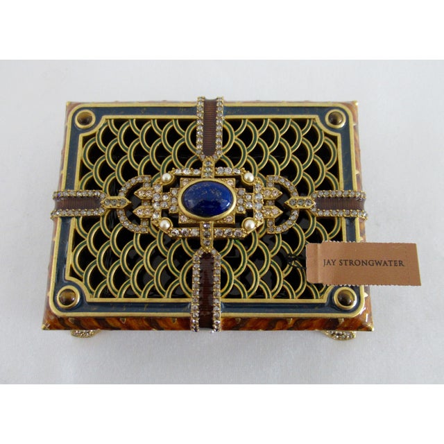 Jay Strongwater Enameled & Swarovski Crystal Embellished