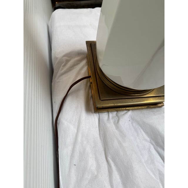 Lenox Late 20th Century Stiffel Mid Century Lenox Porcelain Table Lamp For Sale - Image 4 of 12