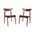 Vintage Danish Dining Chairs by Harry Ostergaard for Randers, 1960, Set of 2 For Sale - Image 11 of 11