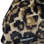 2020s Pair of Midnight Gold Leopard Genoa Velvet Weave Pillows For Sale - Image 5 of 5
