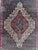 Pretty small seneh rug with beautiful Herati geometrical design and nice colours, entirely hand knotted with wool on...