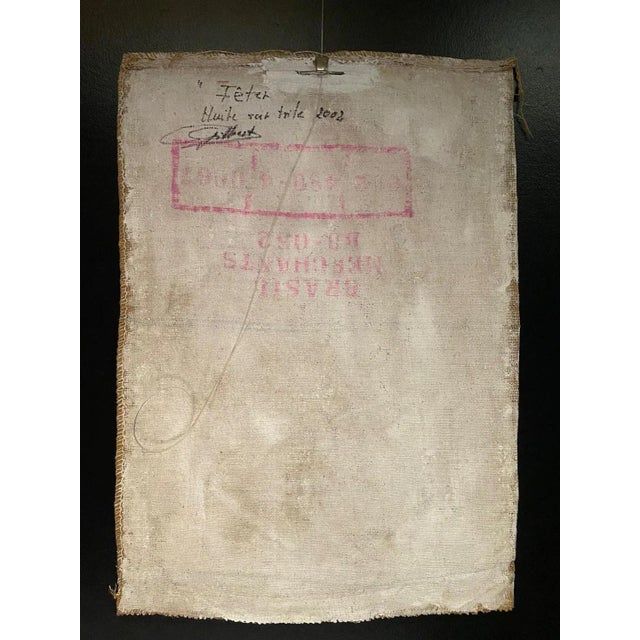 Gilbert Pauli, Fêter, Oil on Burlap, 2002 For Sale - Image 6 of 10