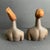 California Pottery Male & Female Tribal Bust Brayton Laguna Attributed a Pair For Sale - Image 9 of 12