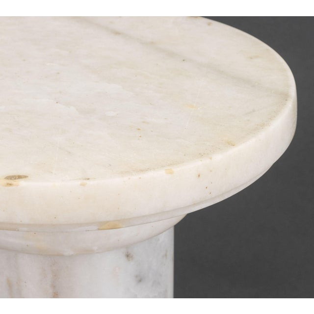 Neoclassical Style Diminutive Quartz Doric Column For Sale - Image 4 of 7
