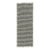Rug & Kilim’s Accent Runner Kilim in Textural Black and White Stripes For Sale