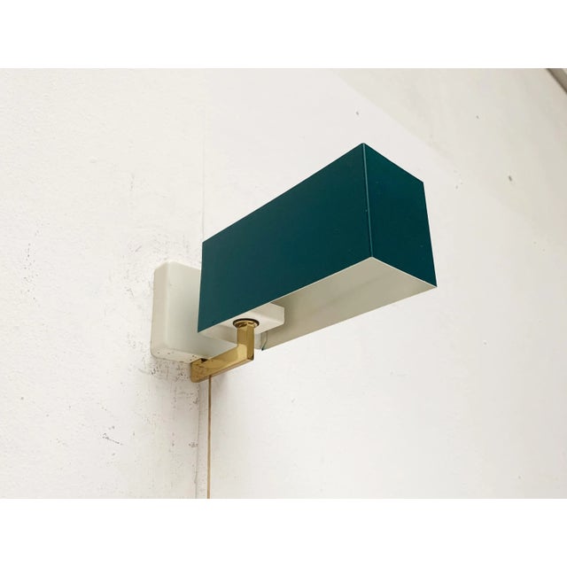 Mid-Century German Minimalist Wall Lamp from Kaiser Leuchten For Sale - Image 10 of 18