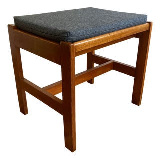 Vintage Scandinavian Style Stool from Krásná Jizba, 1970s For Sale