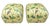 Vintage Newly Upholstered Ottomans in Thibaut “Lillian” Fabric – Palm Beach Style, Pair For Sale - Image 4 of 12