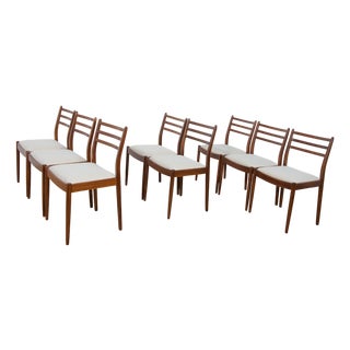 Mid-Century Modern Teak Dining Chairs by Victor Wilkins for G-Plan, 1960s, Set of 8 For Sale