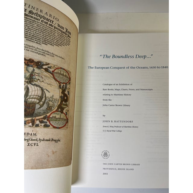 Marvelous softcover, The Boundless Deep: The European Conquest of the Oceans, 1450 to 1840, 2003. John Carter Brown...