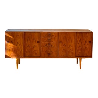 A Stunning Classic Danish Mid Century Modern Teak Sideboard, Circa 1960s. For Sale