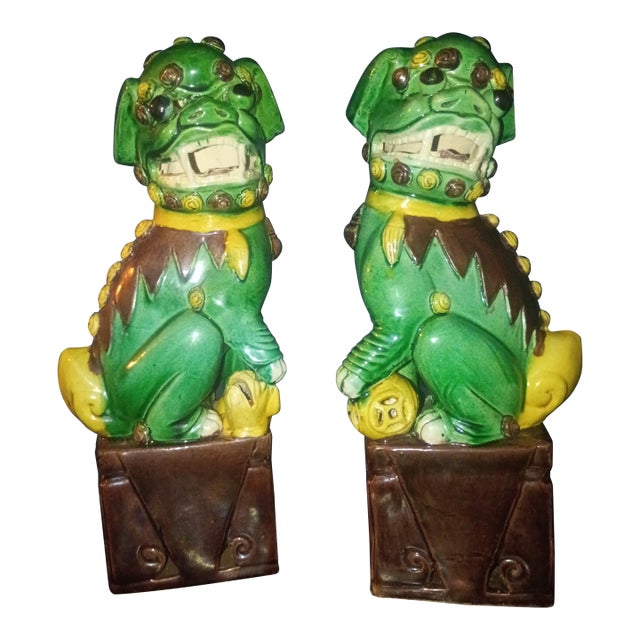 Antique Chinese Foo Dogs For Sale