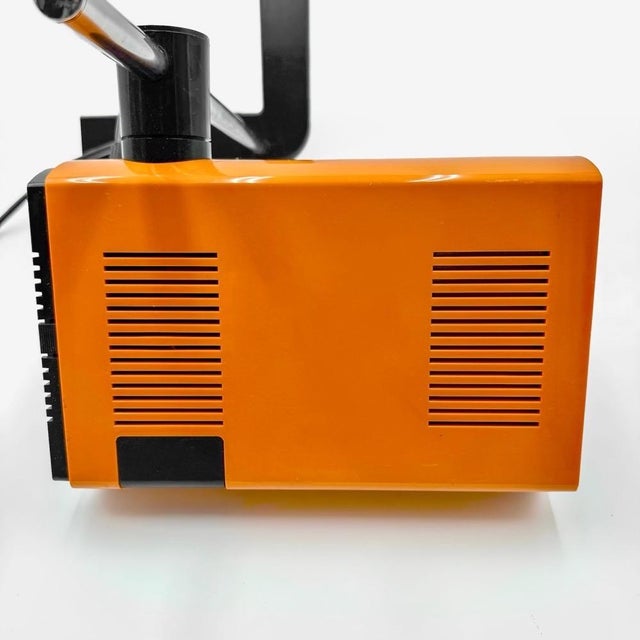 Orange Manade Lamp by Jean René Talopp for Samp, 1970s For Sale - Image 10 of 15