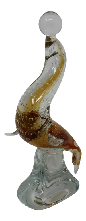 Vintage Control Bubble Murano Glass Seal