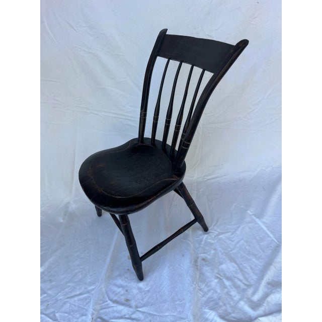 Late 19th Century Late 19th Century Antique Windsor Chair For Sale - Image 5 of 12