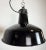 Paint Industrial Black Enamel Factory Lamp with Cast Iron Top from Elektrosvit, 1950s For Sale - Image 7 of 18