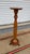 Brown A Vintage Antique Turned Oak Pedestal, Circa 1890’s For Sale - Image 8 of 12