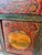 Vintage Tibetan Polychrome Painted Cabinet With Animal and Floral Panels For Sale - Image 10 of 12