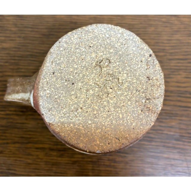 Vintage 1979 Handmade Studio Art Pottery Coffee Mug Tea Cup For Sale In Kansas City - Image 6 of 6