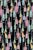 Chinoiserie Tassel Trellis Grasscloth Wallpaper by House Party | Black Lacquer | 6 Yards For Sale - Image 3 of 9