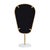 Worlds Away Matthew Izzo Home Large Micah Aged Gold Table Top Mirror on White Marble Base For Sale - Image 4 of 5