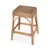 Wood Robias 24.5 in. Seat Height Rectangular Rattan and Water Hyacinth Counter Stool, Natural Hyacinth For Sale - Image 7 of 7