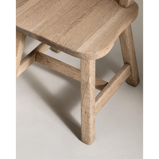Set of Six Oak Dining Chairs, Antique, France, Circa 1970 For Sale - Image 11 of 18