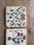 Late 20th Century Verta Botanical Tulip Travertine Stone Coasters – Set of 3 For Sale - Image 9 of 11
