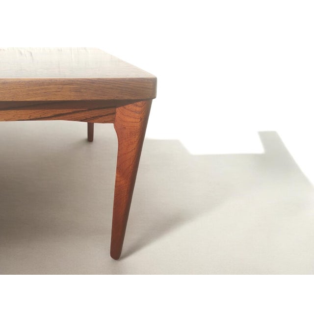 Mid-Century Modern Danish Teak Coffee Table by Henning Kjærnulf for Vejle Mobelfabrik For Sale - Image 14 of 18