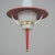 Italian Red Lantern in Milk Glass & Brass, 1950s For Sale - Image 15 of 17