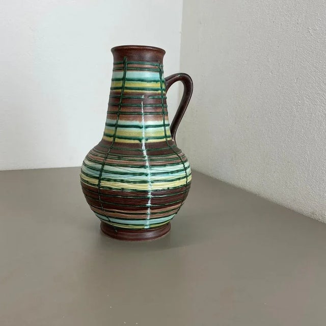 2000 - 2009 Fat Lava Pottery Vase from Bay Ceramics, Germany, 1970s For Sale - Image 5 of 18