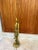 Mid Century Coastal Bamboo Metal Toile Lamp For Sale - Image 12 of 12