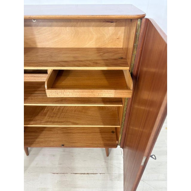 Mid-Century Mahogany Wardrobe, 1960s For Sale - Image 5 of 11