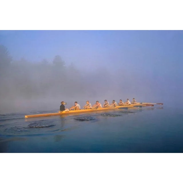 Eight Man Crew 1961 An eight man crew race their boat along a river. Toni Frissell Antoinette Frissell Bacon (March 10,...