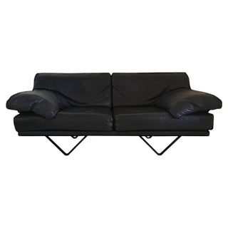 Cornelius Leather Sofa from Durlet, 1980s For Sale