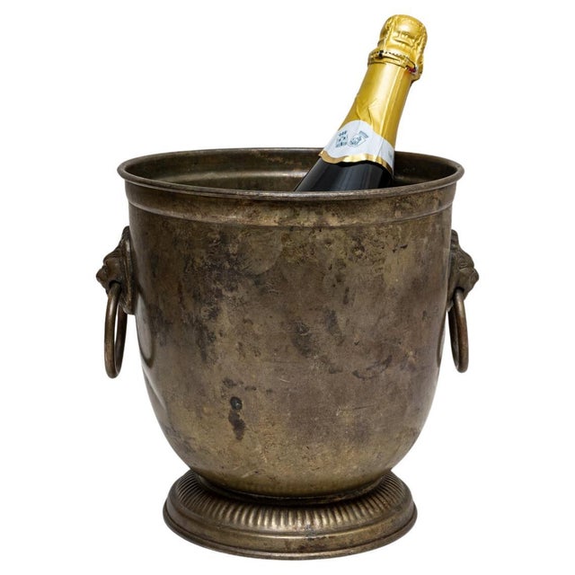 20th Century French Silver Plated Champagne Bucket For Sale - Image 15 of 18