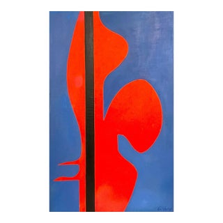 Margarita Gibbons, Large Bold Abstract Expressionist Painting Margarita Gibbons Met Opera Ballet For Sale