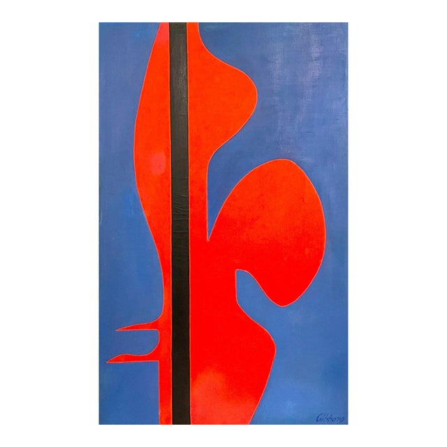 Margarita Gibbons, Large Bold Abstract Expressionist Painting Margarita Gibbons Met Opera Ballet For Sale